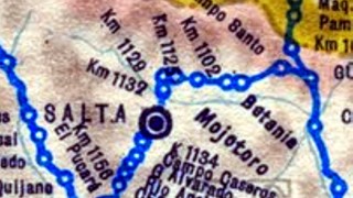 Estación Campo Santo, provincia de Salta (Ferrocarril Belgrano)