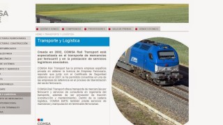 PÁGINA WEB - COMSA Rail Transport