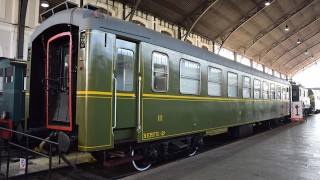 FOTOGRAFÍA --- Coche del Museo del Ferrocarril de Madrid