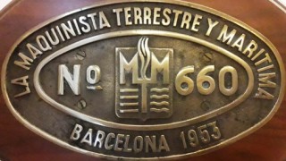 La gran fábrica de locomotoras de la maquinista terrestre y marítima de barcelona