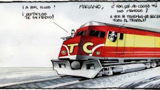 El tren como metáfora política