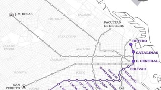 Línea E: cómo será el recorrido completo