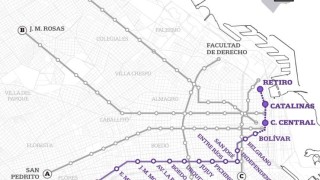 Línea E: cómo será el recorrido completo 