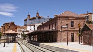 En la estación de Teruel, fotografía y ferrocarril