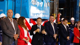 Se presentaron dos locomotoras renovadas