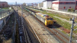 La terminal de mercancías Adif en Ponferrada