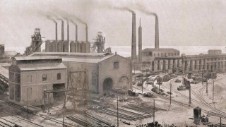 Los ferrocarriles de altos hornos de vizcaya, la fábrica de sagunt (i)