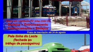 NOTICIAS - Visita al Museo del Ferrocarril de Entroncamento