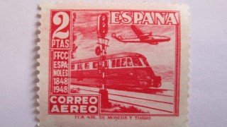 SELLOS --- Centenario del ferrocarril en España