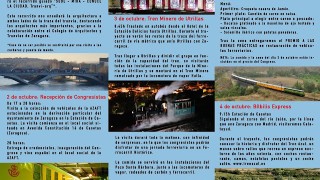 NOTICIAS --- LVIII Congreso Nacional, XII Ibérico de los Amigos del Ferrocarril