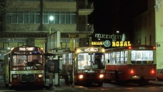 60 años de red nocturna de autobuses en Barcelona