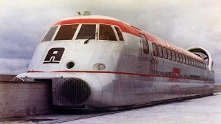 NOTICIAS --- Aerotrain, el híbrido entre avión y tren que rompía récords de velocidad hace medio siglo