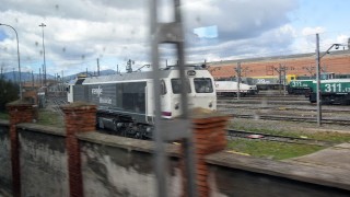 FOTOGRAFÍA --- Locomotoras en Miranda de Ebro