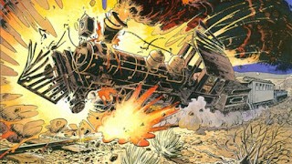 Cómics del Far West con trenes (& IV): las catástrofes.