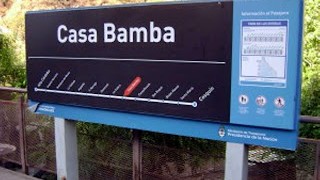 Por la Estación Casa Bamba, provincia de Córdoba (Ferrocarril Belgrano)