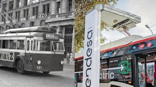 80 años del primer trolebús en Barcelona (y III): la electricidad en el autobús