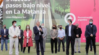 Meoni y mas obras ferroviarias en La Matanza