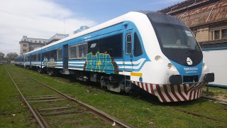 Dos coches motores Materfer para Tren del Valle