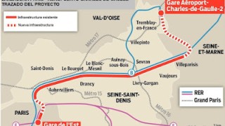 Una lanzadera exprés unirá París con el aeropuerto Charles de Gaulle