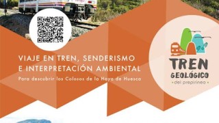NOTICIAS - El tren geológico del Prepirineo ofrece dos rutas nuevas este año