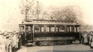 120 años del primer tranvía eléctrico de Barcelona