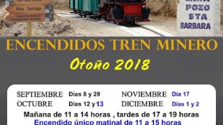 NOTICIAS --- Nuevas fechas de encendido del Tren Minero de Utrillas: otoño 2018