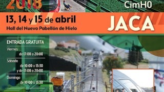 NOTICIAS --- Una gran maqueta de trenes miniatura y la historia del ferrocarril en Jaca llegan este fin de semana a la Pista de Hielo