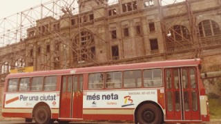 30 años del primer autobús a gas butano de Barcelona