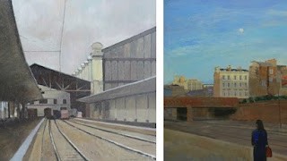Dos pintores extraordinarios... que pintan trenes.