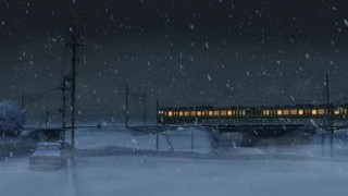 Trenes en la nieve