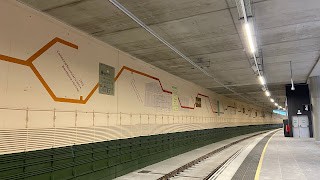 Arte en la nueva estación de Sant Andreu en Barcelona