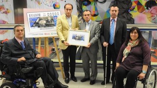 El cupón de la Once con el aniversario de Metro de Madrid