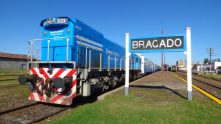 En Haedo para el Tren a Bragado 