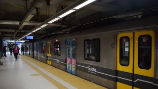 Subtes sin servicio por la gran caida de aqua